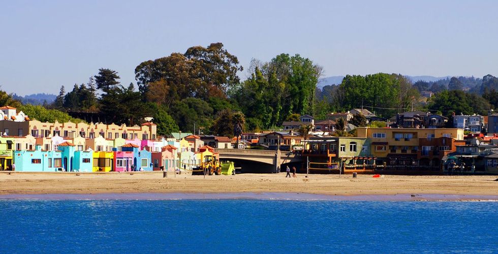 Capitola village and Wharf